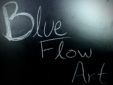 Blue Flow Art